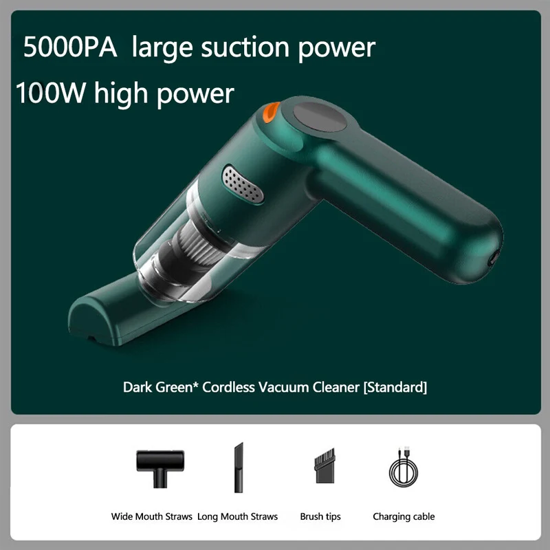 🚗💨 Cordless Car Vacuum – Powerful Pa Suction Without the Hassle!
