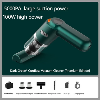 🚗💨 Cordless Car Vacuum – Powerful Pa Suction Without the Hassle!