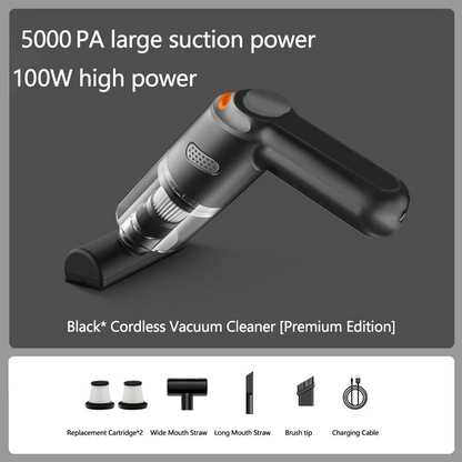 🚗💨 Cordless Car Vacuum – Powerful Pa Suction Without the Hassle!