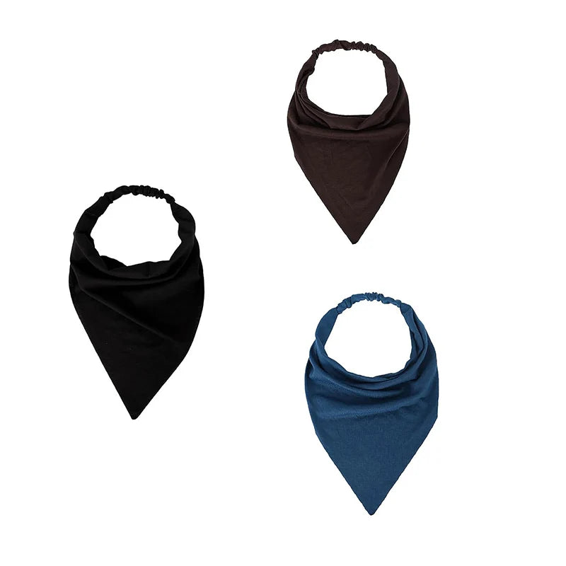 Elastic Triangle Hair Scarf for Women