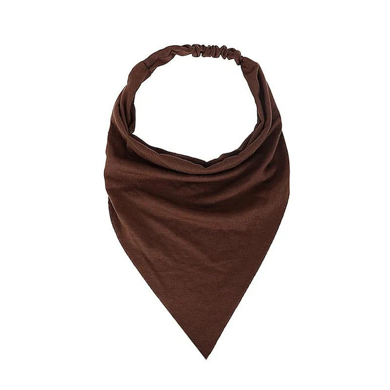 Elastic Triangle Hair Scarf for Women