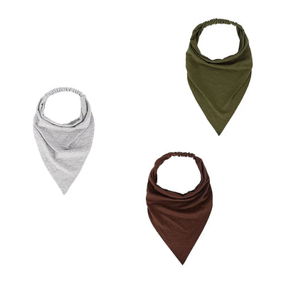 Elastic Triangle Hair Scarf for Women