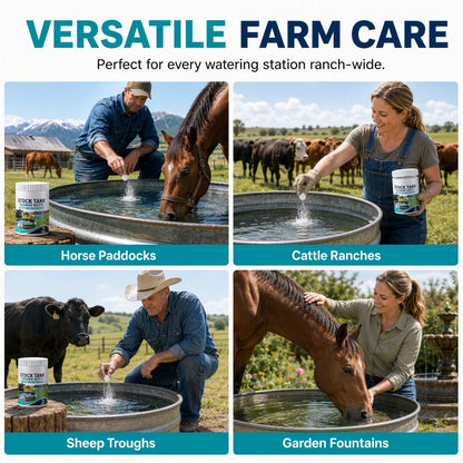 Fast-Dissolving Livestock Water Tank Cleaning Tablets