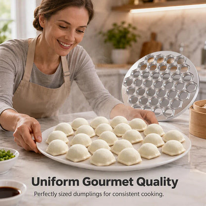 🥟 37-Hole Quick Dumpling Maker – Make 37 Dumplings at Once
