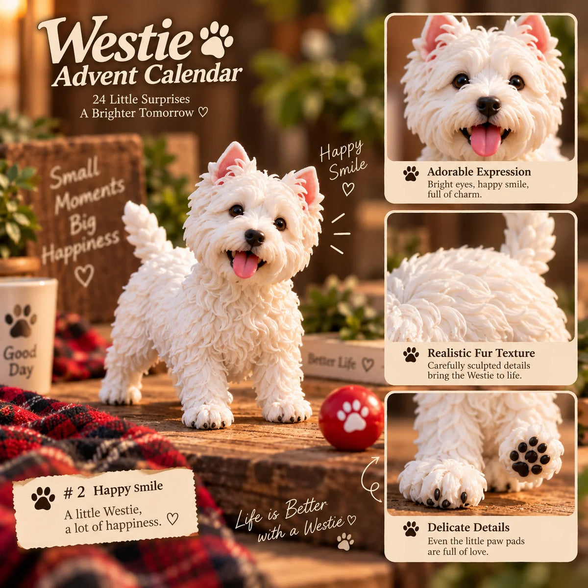 ❤️🐕 24 Days of Westies — 24 Little Personalities, One Big Love