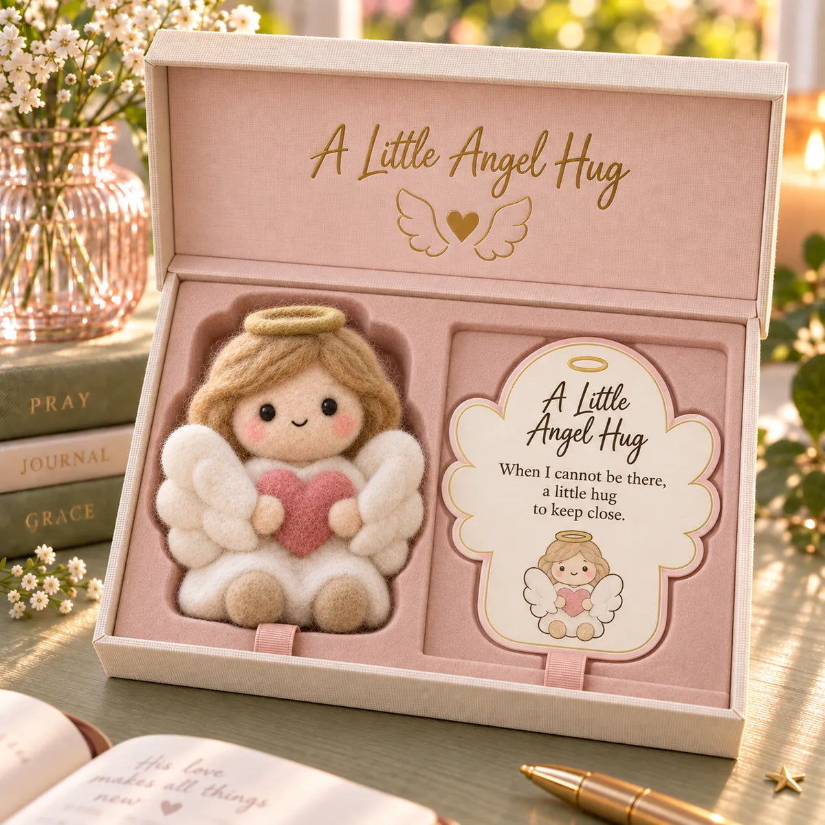 ✝️ Faith-inspired Felt Keepsake Gift Set | 6 Meaningful Designs With Matching Message Card & Gift Box 🎁