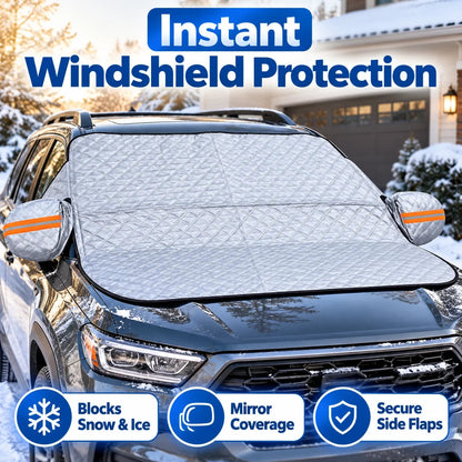 Last Day 49% OFF – 🚗 All-Season Magnetic Windshield Cover – Snow, Ice & Frost Protection