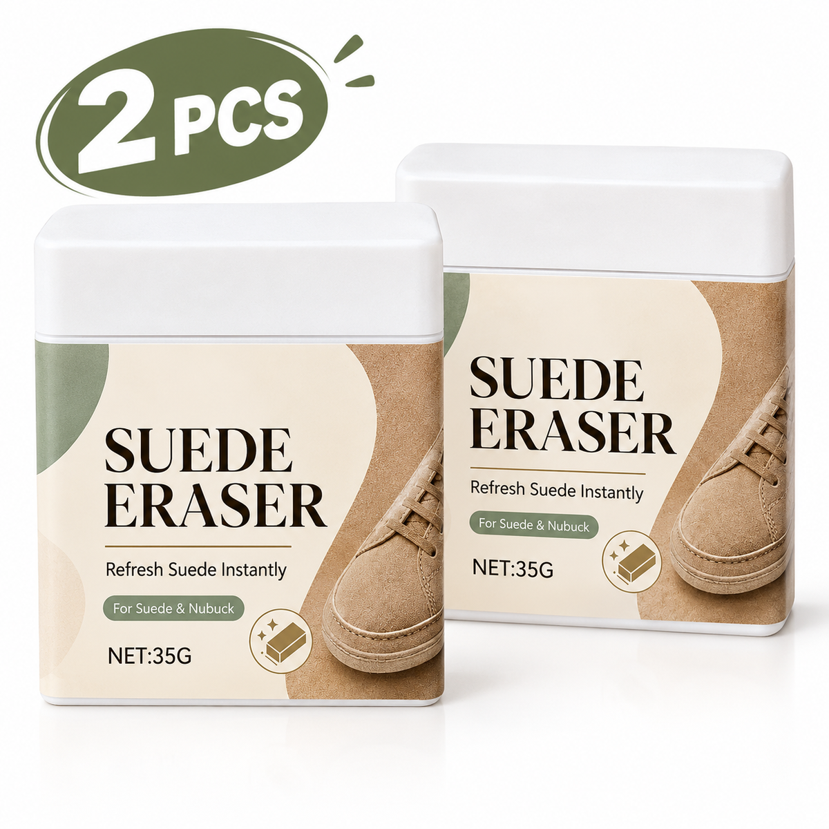 👟✨ Suede Eraser Cleaner – waterless, removes scuffs & dirt from suede, nubuck, shoes & bags. Quick & easy! 🧽✅