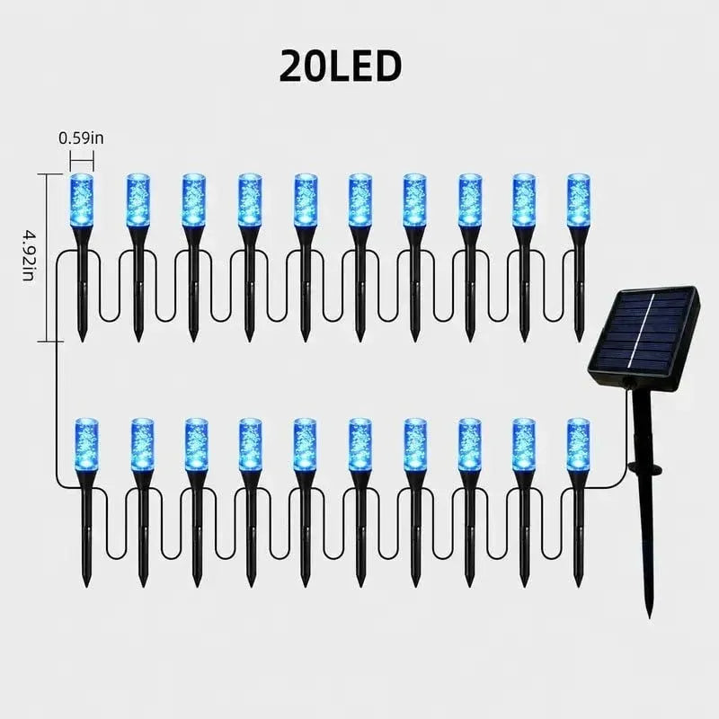 ✨Solar Pathway Lights Outdoor Crystal Bubble