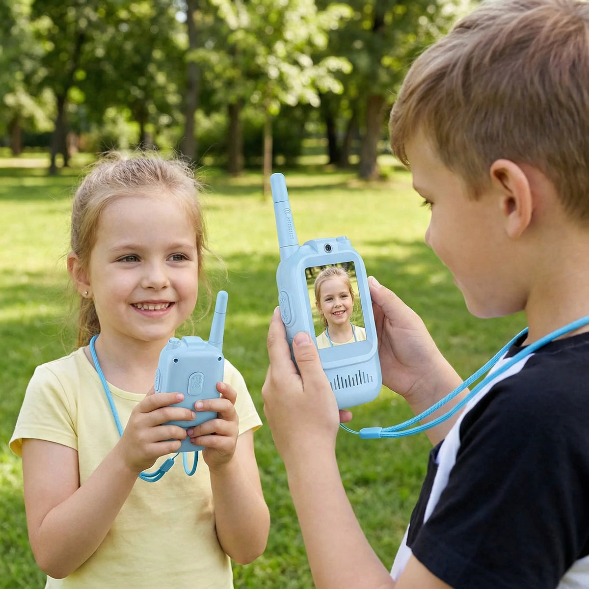 ✨Kids Video Walkie Talkie Set (2-Pack) – Intercom with Camera & Screen📱