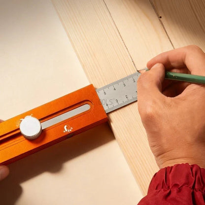 🛠️Multifunctional Marking Level Ruler