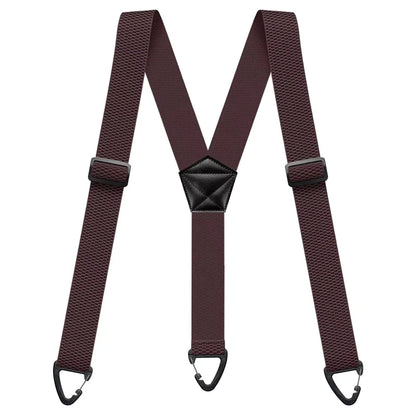 Limited time 50% off-Men's X-Back Suspenders with Hook Clips