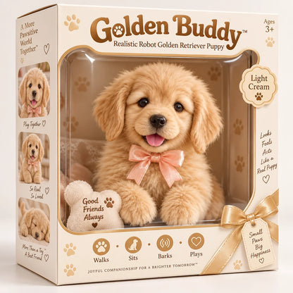 🎄  Last Day 49% Off – Realistic Robot Golden Retriever Puppy