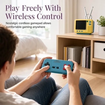 🎮 Mini Retro TV Game Console | 308 Games & Gamepad