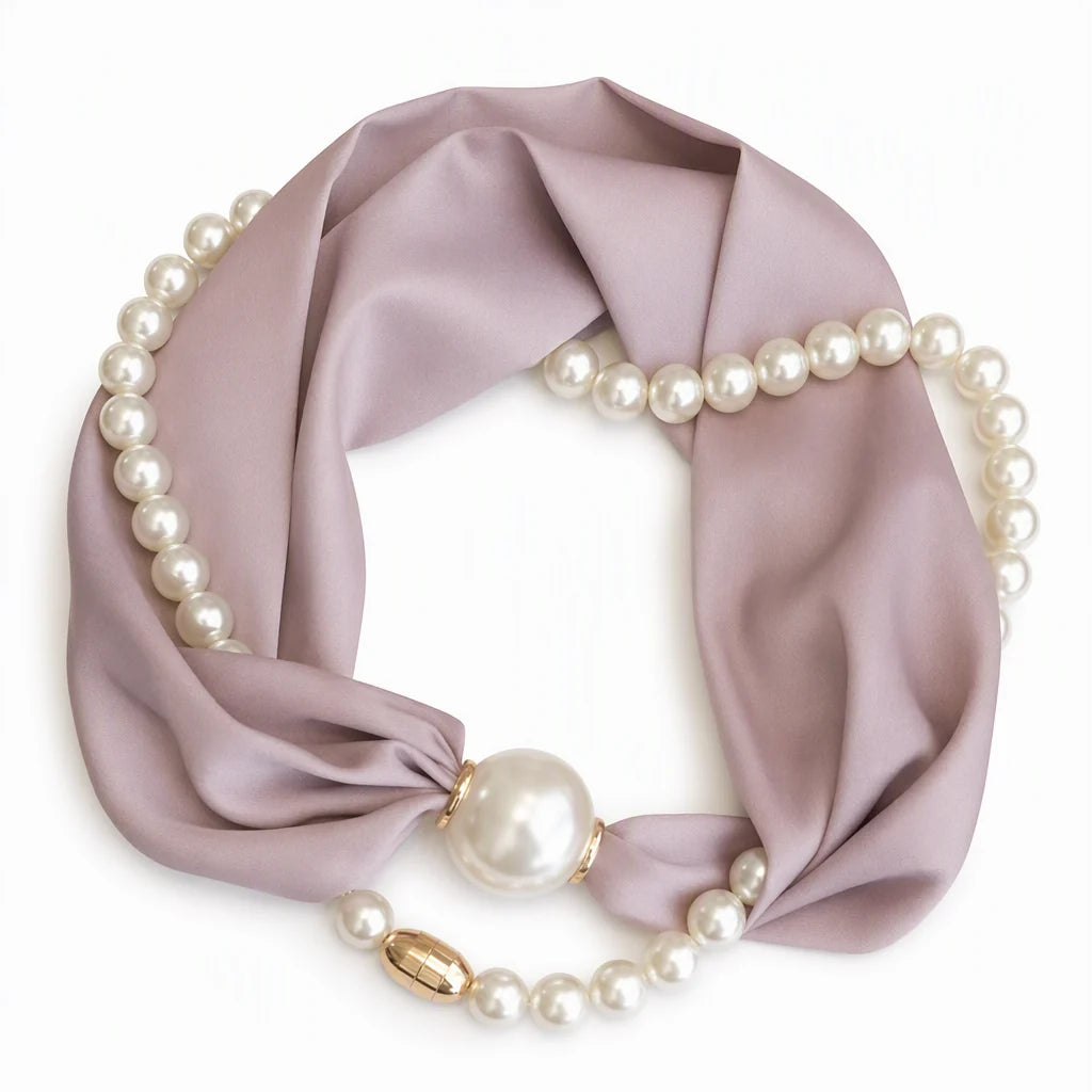 Pearl Scarf Necklace🫧📿