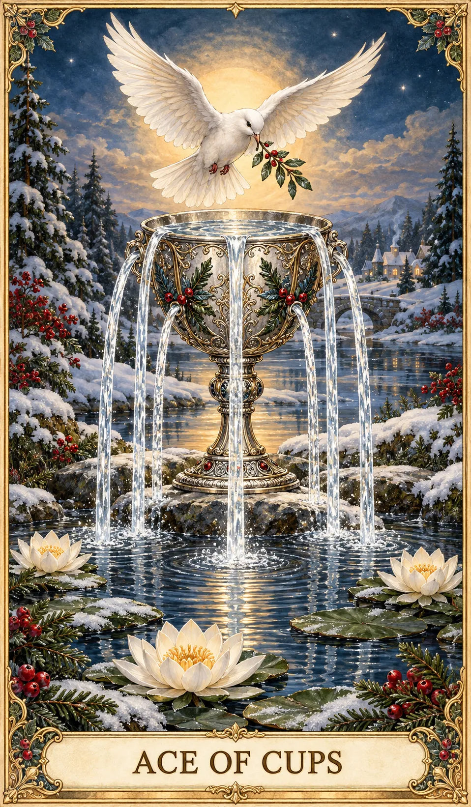 🔮 Yuletide Tarot Deck | 78 Festive Cards & A Guided 12-Day Holiday Ritual🎉