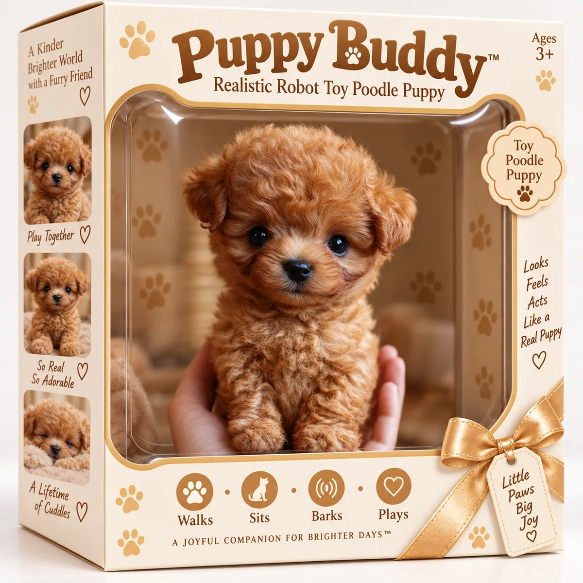 🐕🐾 Golden Buddy™ Realistic Robot Golden Retriever Puppy