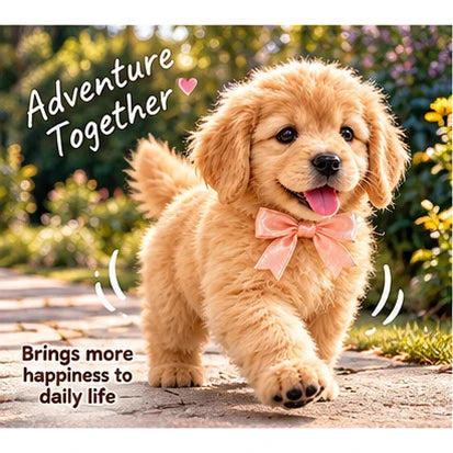 🐕🐾 Golden Buddy™ Realistic Robot Golden Retriever Puppy