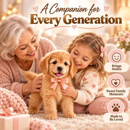 🐕🐾 Golden Buddy™ Realistic Robot Golden Retriever Puppy