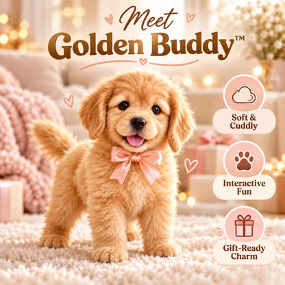 🐕🐾 Golden Buddy™ Realistic Robot Golden Retriever Puppy