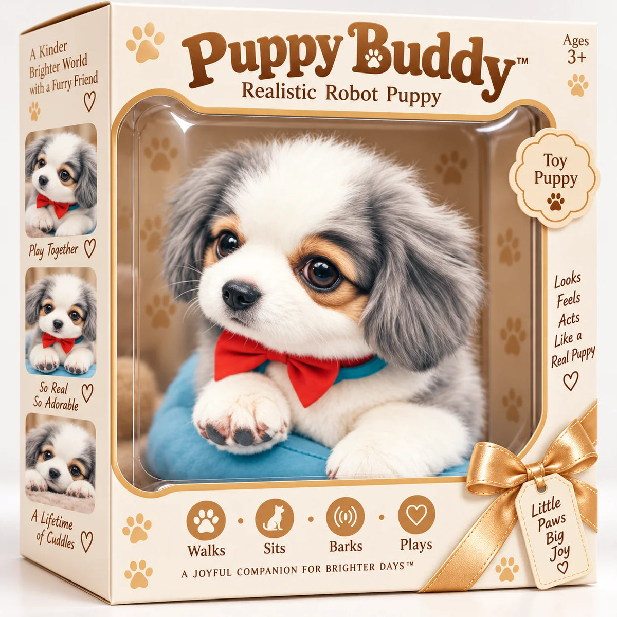 🐕🐾 Golden Buddy™ Realistic Robot Golden Retriever Puppy