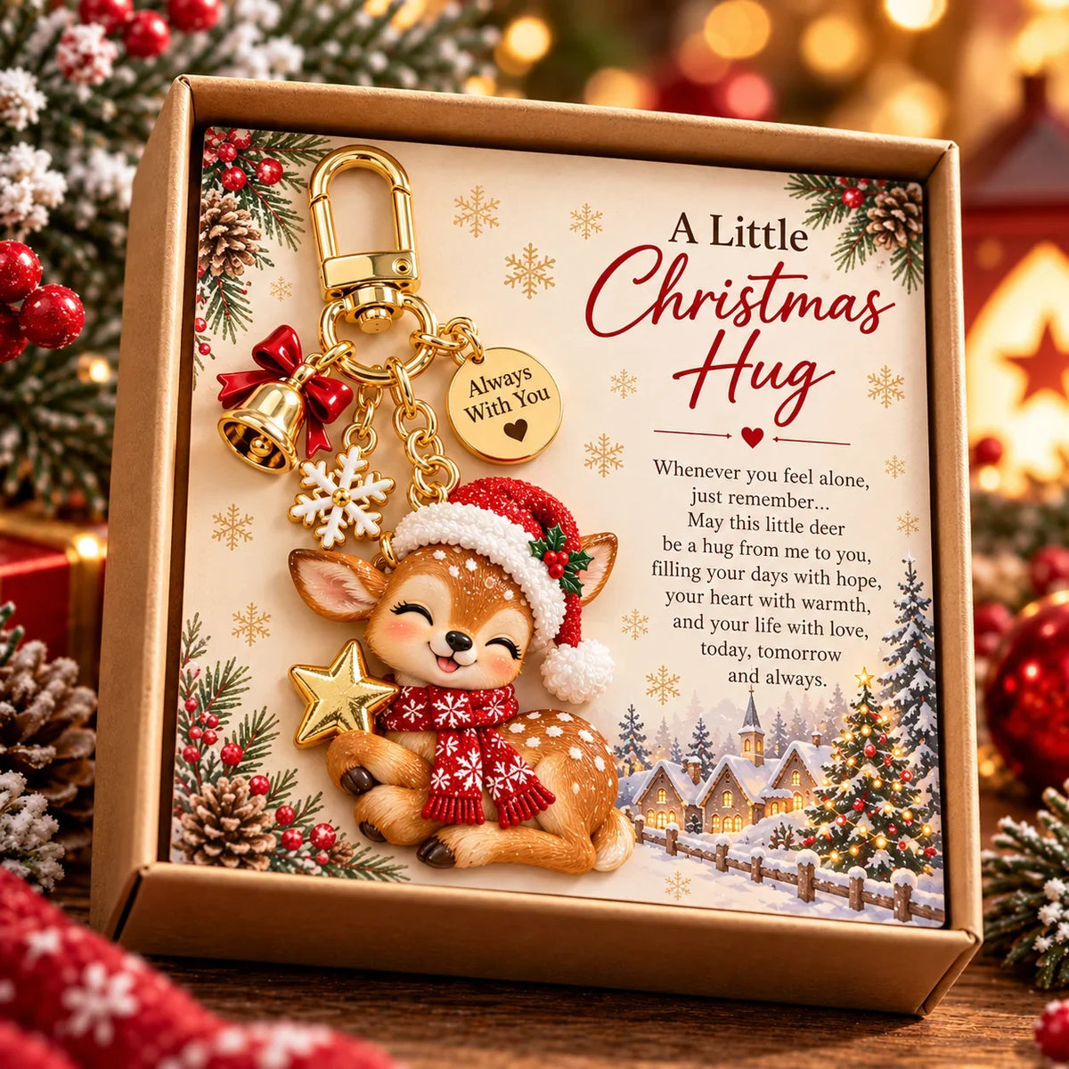 🎄✨ A Little Christmas Hug — Carry My Love Wherever You Go
