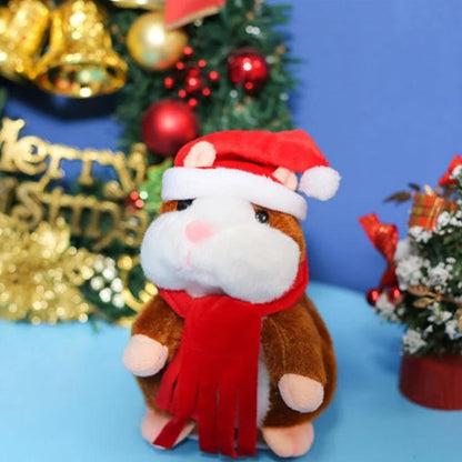 🐹✨Talking Hamster Plush – repeats whatever you say, auto head-shaking, hilarious fun for kids & adults.🔥