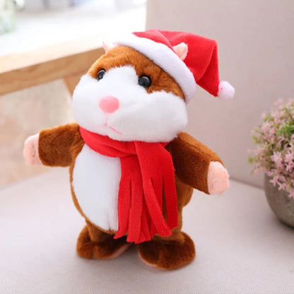 🐹✨Talking Hamster Plush – repeats whatever you say, auto head-shaking, hilarious fun for kids & adults.🔥