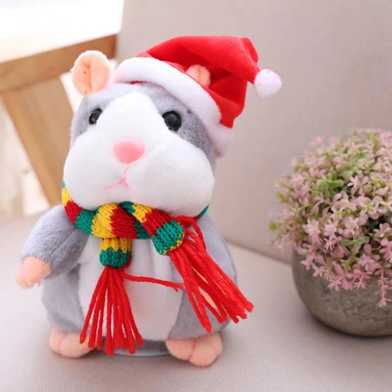 🐹✨Talking Hamster Plush – repeats whatever you say, auto head-shaking, hilarious fun for kids & adults.🔥