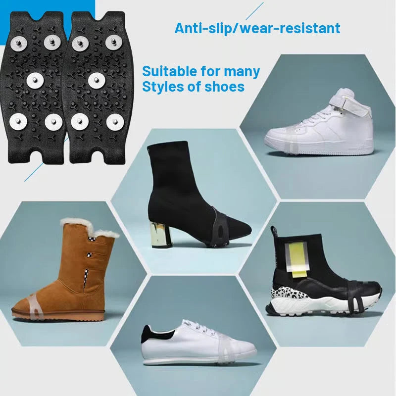 5-claw Anti-skid Outdoor Gripper Shoe Covers
