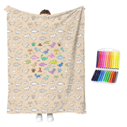 🥳2026 Hot Sale🥳💞50k+ Sold!💖 49% Off!💯 Personalised Colouring Blanket – The Unique Diy Gift They’ll Love