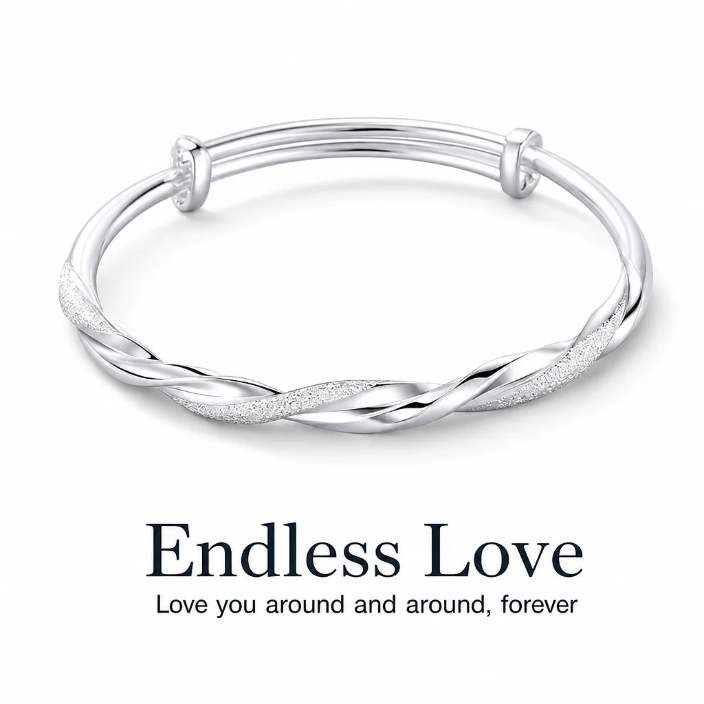 ⏰Solid Mobius Loop Bracelet | Perfect Gift for Girlfriend, Mom and Best Friend🫶♻️