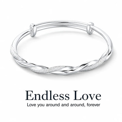 ⏰Solid Mobius Loop Bracelet | Perfect Gift for Girlfriend, Mom and Best Friend🫶♻️