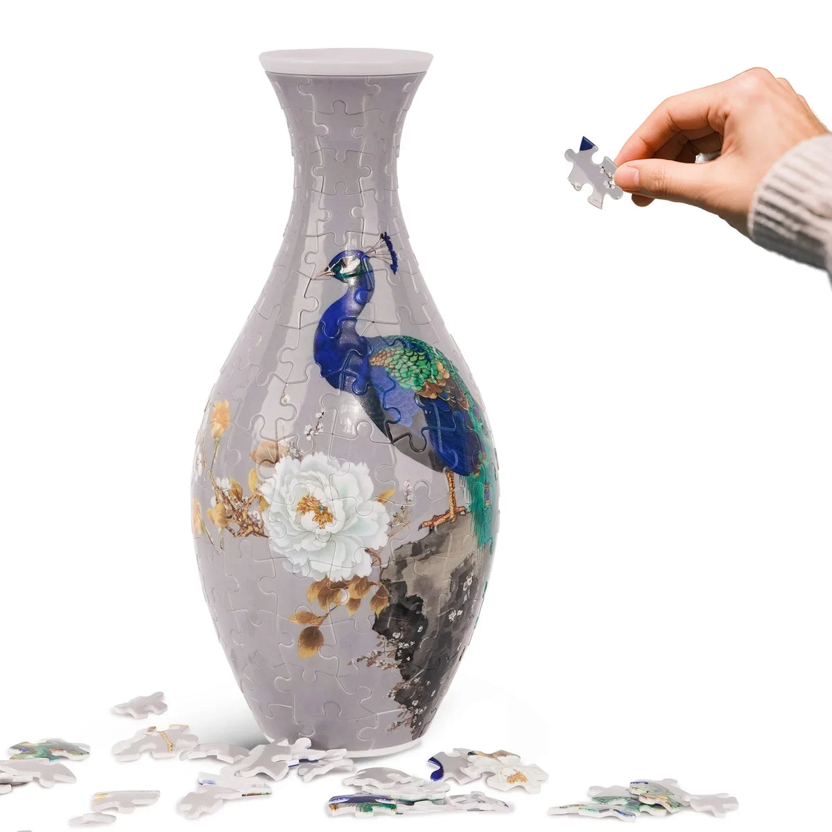 🔥hot Sale🔥 ✨ 3d Diy Puzzle Vase – 11 Creative Designs, Decorative Flower Vase & Craft Gift