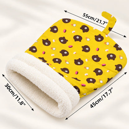 🐱💤 Cozy Cat Sleeping Bag – Ultra-Soft Plush Hideaway Bed for Cats ✨