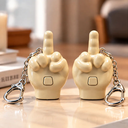 Funny Gesture Keychain Phone Stand