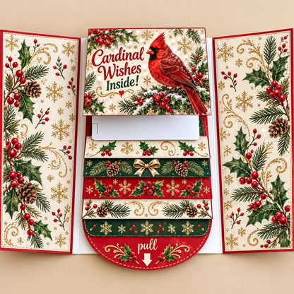 ⏰2026 New 🎅💳 Waterfall Christmas Gift Card Booklet ✨