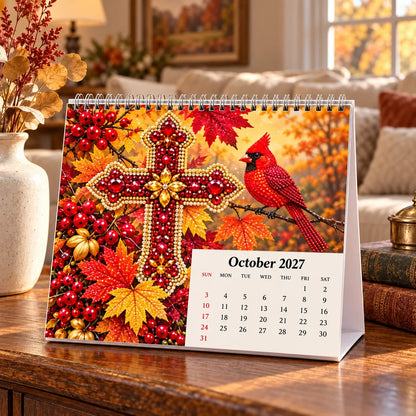 ✝️💎 2027 Faith & Blessings DIY Diamond Art Calendar Kit (📦Buy 3 Free Shipping)