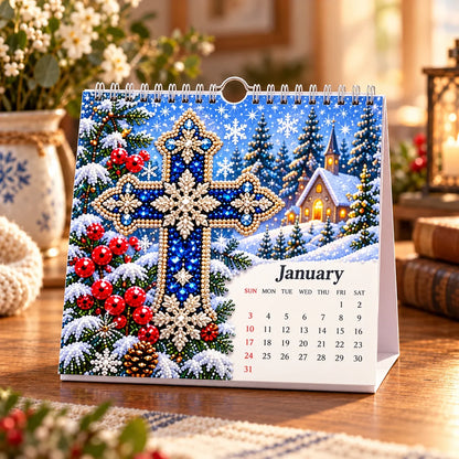 ✝️💎 2027 Faith & Blessings DIY Diamond Art Calendar Kit (📦Buy 3 Free Shipping)