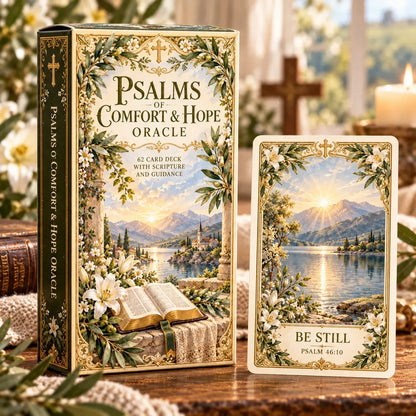 ✝️ Grace In His Word 62-card Scripture Deck | Daily Faith, Prayer & Reflection 📖
