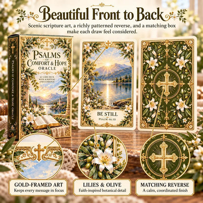 ✝️ Grace In His Word 62-card Scripture Deck | Daily Faith, Prayer & Reflection 📖