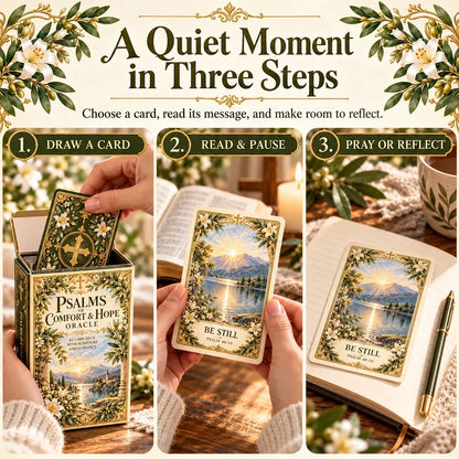 ✝️ Grace In His Word 62-card Scripture Deck | Daily Faith, Prayer & Reflection 📖