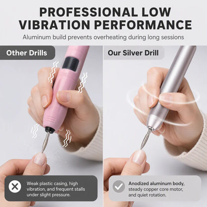 Portable USB Electric Nail Drill Pen for Manicure