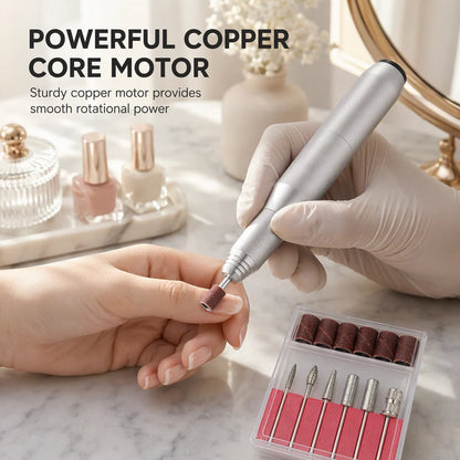 Portable USB Electric Nail Drill Pen for Manicure