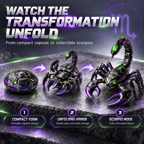 12 Zodiac Mecha – 2-in-1 Transforming Robot Collectibles