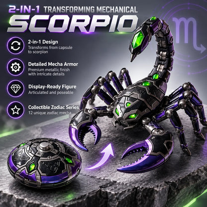12 Zodiac Mecha – 2-in-1 Transforming Robot Collectibles