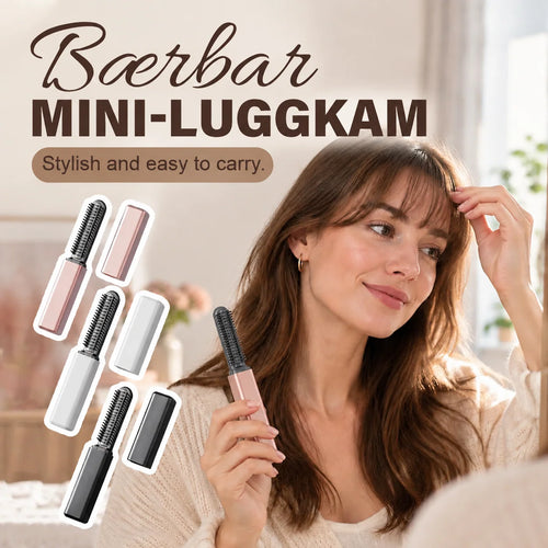 🔥✨ Compact Wireless Hot Comb – Handy Bang Styling Companion!