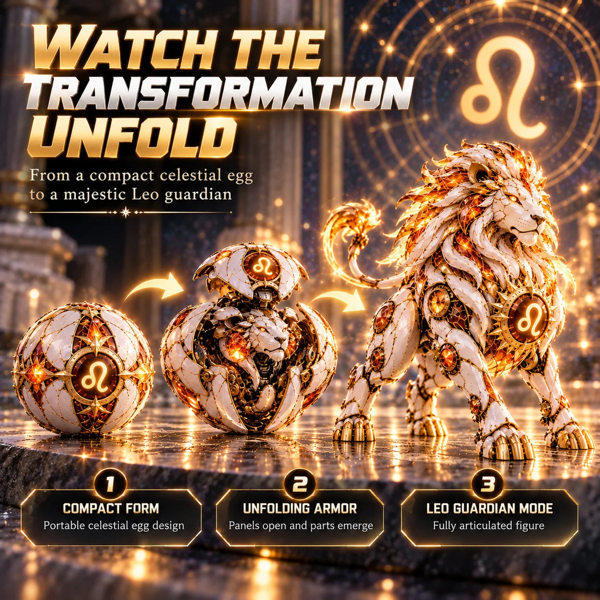 🌌 Zodiac Guardian Eggs – Transforming Celestial Guardian Collection🔥