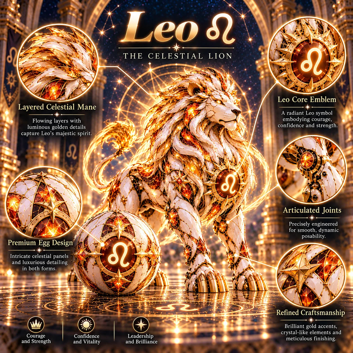 🌌 Zodiac Guardian Eggs – Transforming Celestial Guardian Collection🔥