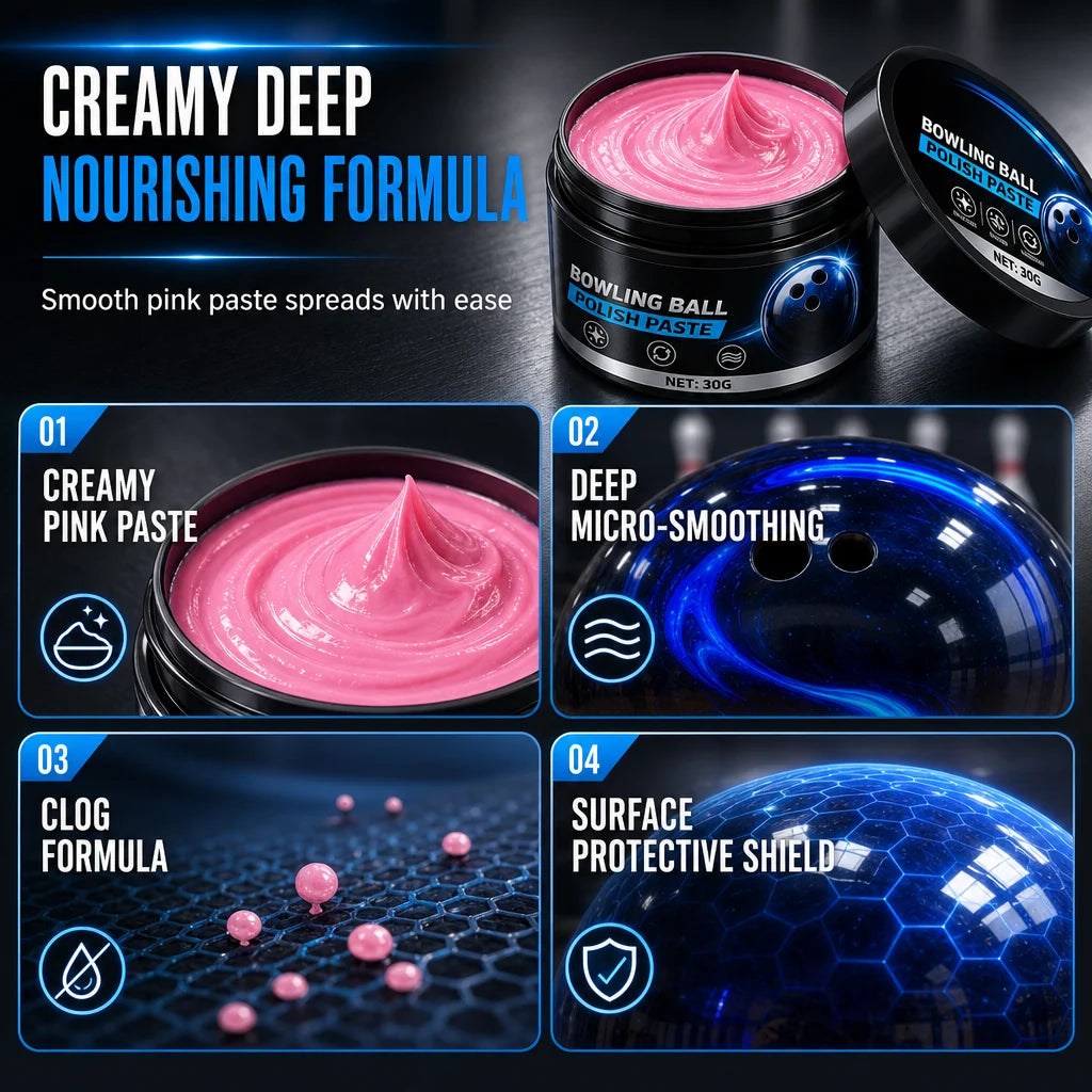 Bowling Ball Polishing Paste For Surface Gloss Restoration